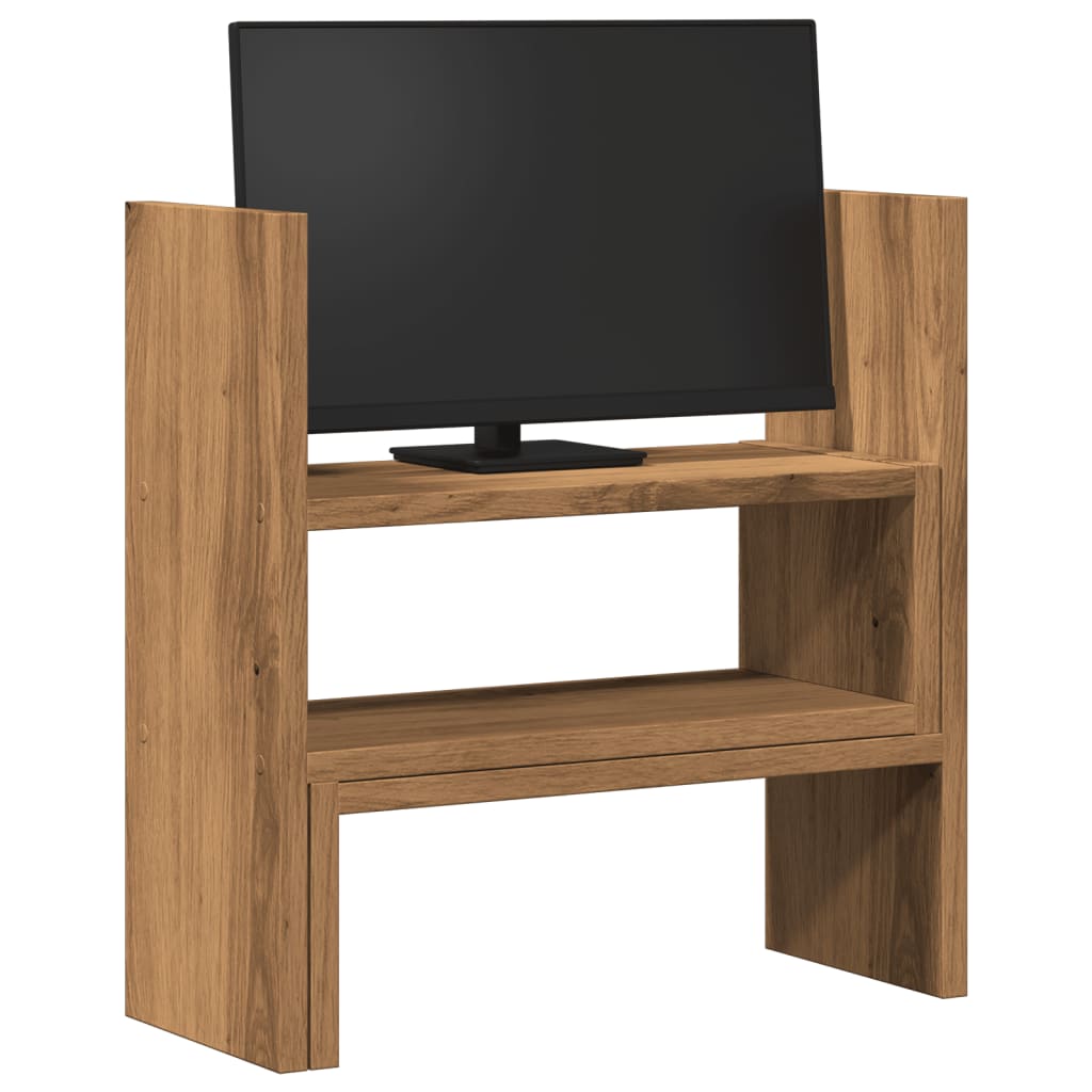 Vidaxl Bureau-organiséieren 40x17x41 CM veraarbecht Holz Kamer Hak