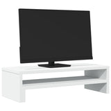 Vidaxl Monitor steht 54x22x15 cm verarbeitetes Holz weiß