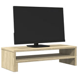 VidaXL Monitor standard 54x22x15 cm Processed wood Sonoma Oak colored