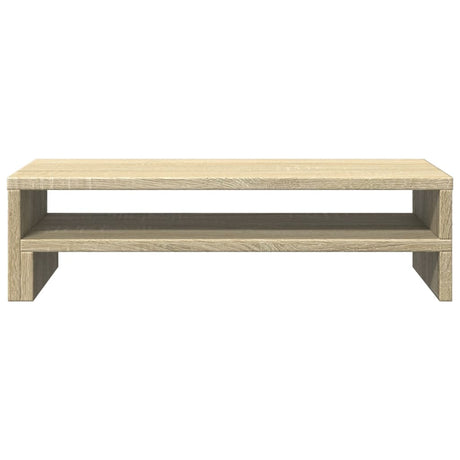Vidaxl monitorstandaard 54x22x15 cm bewerkt hout sonoma eikenkleurig