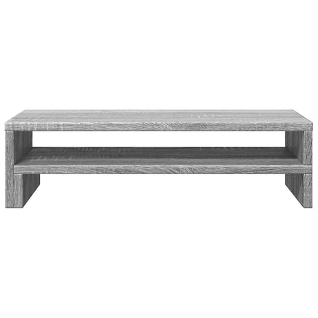 Vidaxl monitorstandaard 54x22x15 cm bewerkt hout grijs sonoma eiken