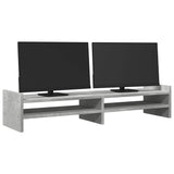 Vidaxl Monitor Standard 100x27x20 cm przetworzone drewniane betongijse