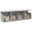 Vidaxl wandkast 100x20x30 cm bewerkt hout betongrijs