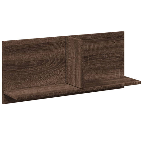 Vidaxl wandkast 70x16,5x30 cm bewerkt hout bruin eikenkleur
