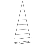 Vidaxl kerstdecoratie kerstboom 150 cm metaal zwart