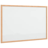 Vidaxl magnetisch whiteboard met massief grenenhouten frame 60x40 cm