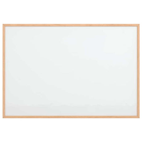 Vidaxl magnetisch whiteboard met massief grenenhouten frame 80x55 cm