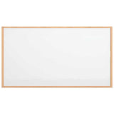 Vidaxl magnetisch whiteboard met massief grenenhouten frame 100x55 cm