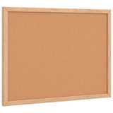 Vidaxl kurkbord met massief grenenhouten frame 40x30 cm