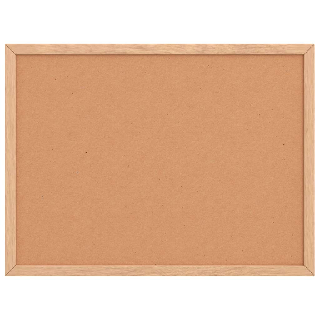 Vidaxl kurkbord met massief grenenhouten frame 40x30 cm