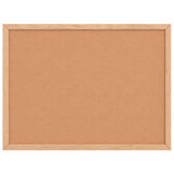 Vidaxl kurkbord met massief grenenhouten frame 40x30 cm