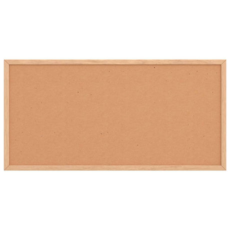 Vidaxl kurkbord met massief grenenhouten frame 60x30 cm