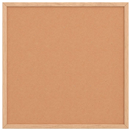 Vidaxl kurkbord met massief grenenhouten frame 40x40 cm