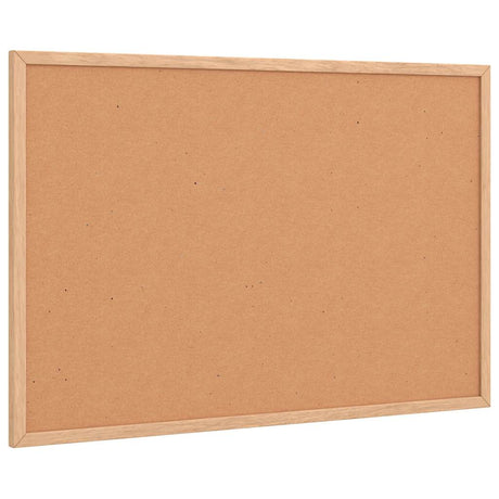 Vidaxl kurkbord met massief grenenhouten frame 60x40 cm