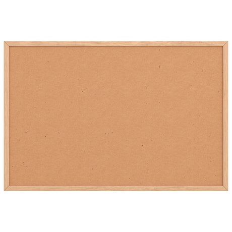 Vidaxl kurkbord met massief grenenhouten frame 60x40 cm