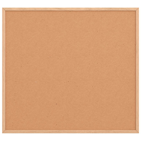 Vidaxl kurkbord met massief grenenhouten frame 60x55 cm