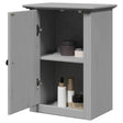 Vidaxl badkamerwandkast bodo 44x30x60 cm grijs