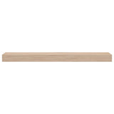 Vidaxl wandschapppen 4 st 60x23,5x4 cm bewerkt hout