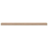 Vidaxl wandschapppen 2 st 80x23,5x4 cm bewerkt hout