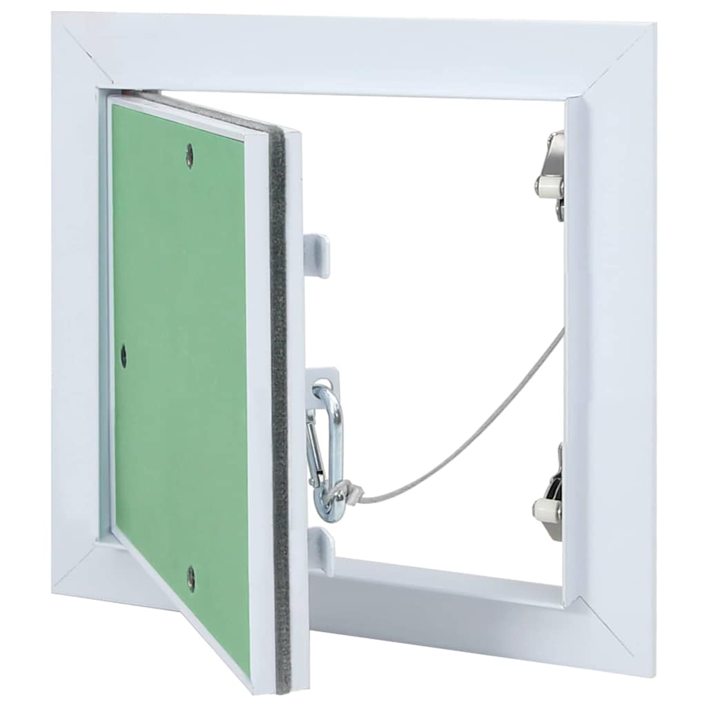 Vidaxl toegangs paneel groen en zilver 20 x 20 cm