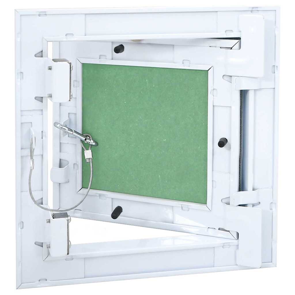 Vidaxl toegangs paneel groen en zilver 20 x 20 cm
