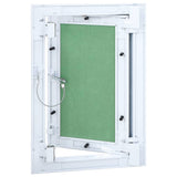 Vidaxl toegangs paneel groen en zilver 25 x 35 cm