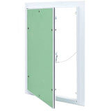 Vidaxl toegangs paneel groen en zilver 35 x 45 cm