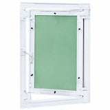 Vidaxl toegangs paneel groen en zilver 35 x 45 cm