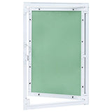 Vidaxl toegangs paneel groen en zilver 55 x 75 cm