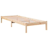 Vidaxl bedframe extra lang zonder matras massief grenenhout 100x210 cm