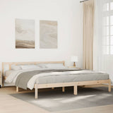 Vidaxl bedframe extra lang zonder matras massief grenenhout 200x210 cm