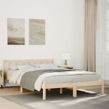 Vidaxl bedframe extra lang zonder matras massief grenenhout 160x220 cm