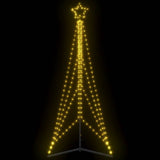 Vidaxl led-kerstboom 483 leds warm wit 240 cm