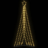 Vidaxl led-kerstboom 339 leds warm wit 187 cm