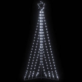 Vidaxl led-kerstboom 339 leds koud wit 187 cm