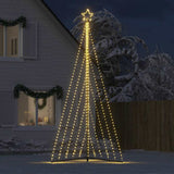 Vidaxl led-kerstboom 570 leds warm wit 399 cm