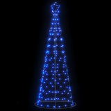 Vidaxl led-kerstboom 200 leds 180 cm blauw