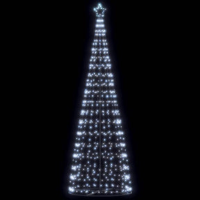Vidaxl led-kerstboom 550 leds koud wit 300 cm