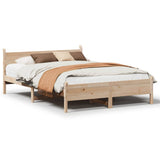 Vidaxl bedframe zonder matras massief grenenhout 150x200 cm