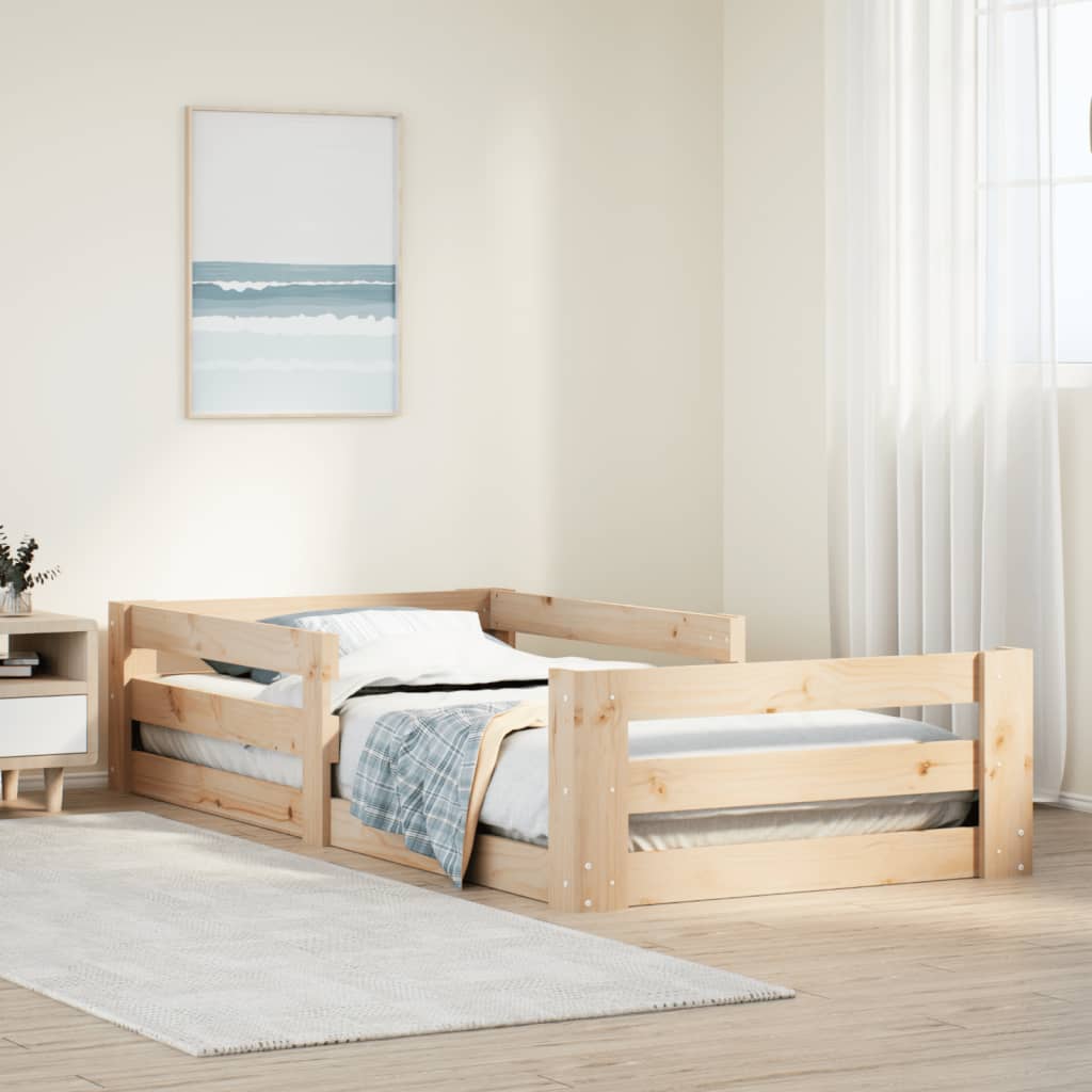 Vidaxl bedframe zonder matras massief grenenhout 80x200 cm