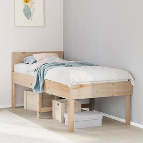 Vidaxl bedframe zonder matras massief grenenhout 90x190 cm
