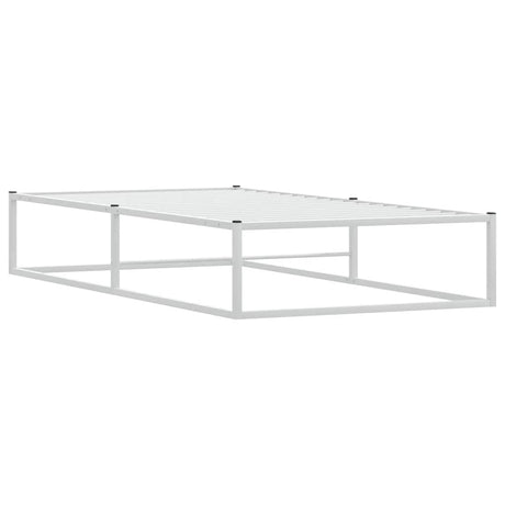 Vidaxl bedframe zonder matras 90x200 cm wit