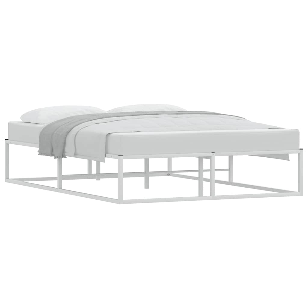 Vidaxl bedframe zonder matras 140x200 cm wit