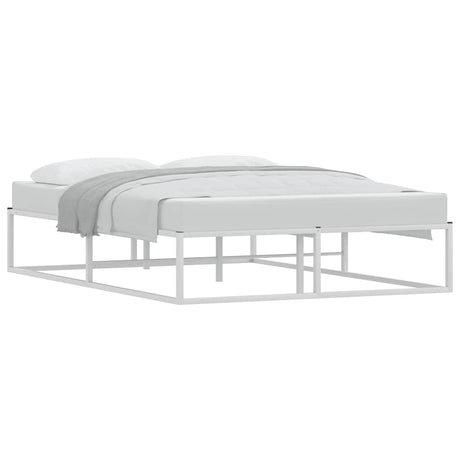 Vidaxl bedframe zonder matras 140x200 cm wit