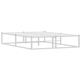 Vidaxl bedframe zonder matras 140x200 cm wit