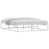 Vidaxl bedframe zonder matras 160x200 cm wit