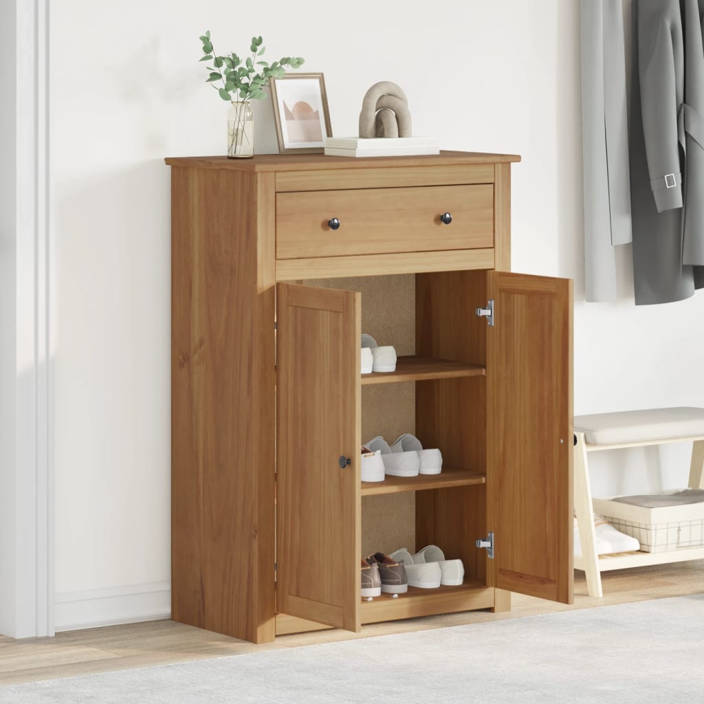 Vidaxl Schong Kabinet Panama 80x40x14 cm feste Péiere