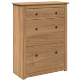 Vidaxl Shoe cabinet Panama 80x35x105 cm Solid pine