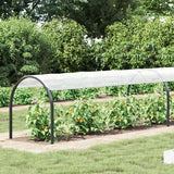 Vidaxl plantenafdekking met zeilringen 1x10 m polyethyleen