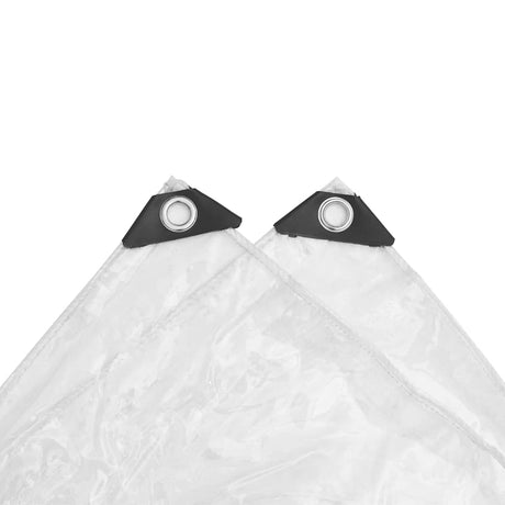 Vidaxl plantenafdekking met zeilringen 2x4 m pvc